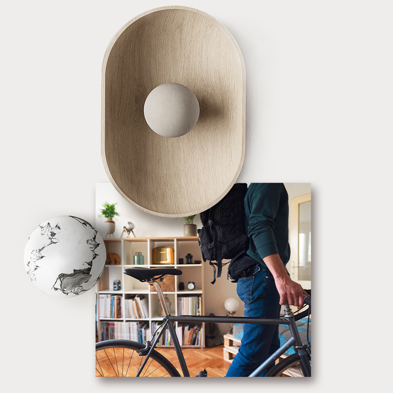 Connessione_01 elementi d'arredamento che compongono lo stile della casa - San Lazzaro City Green